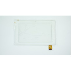 Тачскрин (сенсорное стекло) для FPC-TP070076(736)-00, 7", внешний размер 185*114 мм, рабочий размер 155*91 мм, 30 pin, белый