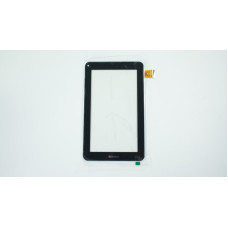 Тачскрин (сенсорное стекло) для FPC-TP070210(S738)-00, 7", внешний размер 186*111 мм, рабочий размер 155*86 мм, 30 pin, черный