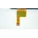 Тачскрин (сенсорное стекло) для FPC-TPC070072(DR1334)-00, 7",  внешний размер 186*111мм, рабочая часть 154*86мм, 12 рin, черный