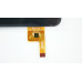 Тачскрин (сенсорное стекло) для FPC-TPC070072(DR1334)-00, 7",  внешний размер 186*111мм, рабочая часть 154*86мм, 12 рin, черный