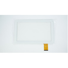 Тачскрин (сенсорное стекло) DH-1019A1-PG-FPC075, 10,1", внешний размер 256*159 мм, рабочий размер 223*126 мм, 50 pin, белый