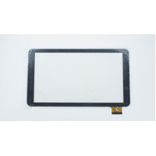 Тачскрин (сенсорное стекло) HK10DR2496-V02, 10,1", внешний размер 256х145 мм, рабочий размер 222х126 мм, 50 pin, черный