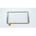 Тачскрин (сенсорное стекло) HK10DR2496-V02, 10,1", внешний размер 256х145 мм, рабочий размер 222х126 мм, 50 pin, черный
