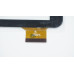 Тачскрин (сенсорное стекло) HK10DR2496-V02, 10,1", внешний размер 256х145 мм, рабочий размер 222х126 мм, 50 pin, черный