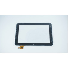 Тачскрин (сенсорное стекло) QSD 702-10016-02, 10,1", внешний размер 259*169 мм, 12  pin , черный