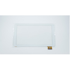 Тачскрин (сенсорное стекло) HK10DR2496-V02, 10,1", внешний размер 256х145 мм, рабочий размер 222х126 мм, 50 pin, белый