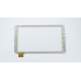 Тачскрин (сенсорное стекло) HK10DR2496-V02, 10,1", внешний размер 256х145 мм, рабочий размер 222х126 мм, 50 pin, белый