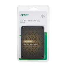 Жесткий диск 2.5" SSD  120Gb Apacer AS340 Panther Series, AP120GAS340XC-1, TLC, SATA-III 6Gb/s, зап/чт. - 500/550мб/с