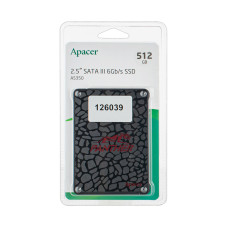 Жесткий диск 2.5" SSD  512Gb Apacer AS350 Panther Series, AP512GAS350-1, TLC, SATA-III 6Gb/s, зап/чт. - 540/560мб/с
