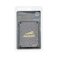 Жесткий диск 2.5" SSD  240Gb Apacer AS340 Panther Series, AP240GAS340G-1, TLC, SATA-III 6Gb/s, зап/чт. - 520/550мб/с