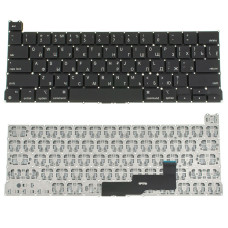 Клавиатура для ноутбука APPLE (MacBook Pro: A2338 (2020)) rus, black, без подсветки клавиш  (ОРИГИНАЛ)