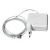 Блок питания для ноутбука Apple 20V 4.25A 85W MagSafe2 квадратный с вилкой