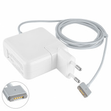 Блок питания для ноутбука APPLE MagSafe2 14.85V, 3.05A, 45W, White, квадратный, с евро-адаптером (A1436), T-образный разъём MagSafe2