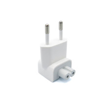 Вилка для блоку живлення Apple Macbook, iPad, Magsafe, Magsafe2 220V під євро розетку