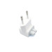 Вилка для блоку живлення Apple Macbook, iPad, Magsafe, Magsafe2 220V під євро розетку