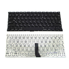Клавіатура для APPLE A1369, A1466 Macbook Air (2011-2017), MC965, MC966, MC503, MC504 13.3" (RU, Small Enter)