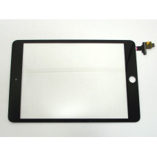 Тачскрін Apple iPad Mini3, 7.9" Black оригінал (A1599 A1600 A1601) (without IC Flex Connector, Home Button and Home Flex) (сенсорне скло)