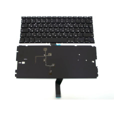 Клавіатура для APPLE A1369, A1466 Macbook Air MC965, MC966, MC503, MC504 13" (RU, Big Enter з підсвіткою)