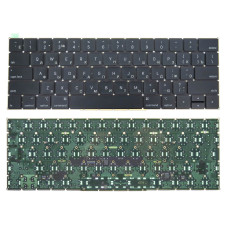 Клавіатура для APPLE A1989, A1990 MacBook Pro 13", 15" (2018, 2019) (RU, Small Enter з підсвіткою)