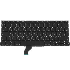 Клавіатура для Apple MacBook Pro Retina A1502 (2013–2015), RU, чорна, Big Enter
