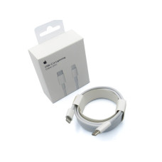 Кабель USB-C to Lightning для APPLE A1702 (MKQ42ZM/A) 2 метри. від блоку живлення. ORIGINAL
