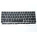 Клавіші клавіатури APPLE A1932 Macbook Air (2018, 2019) (RU BLACK, Small Enter). комплект кнопок