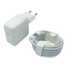 Адаптер для APPLE 30W A1882 (MR2A2CH/A) Type-C (USB-C) + EU вилка ORIGINAL