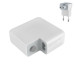 Оригинальный блок питания для ноутбука APPLE TYPE-C 61W, white (с кабелем!) (A1718)