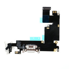 Шлейф с разъемом зарядки и компонентами для Apple iPhone 6+ Plus, white