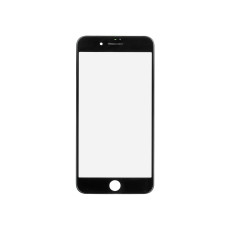 Стекло корпуса с рамкой для Apple iPhone 7 Plus, black, (ОРИГИНАЛ)