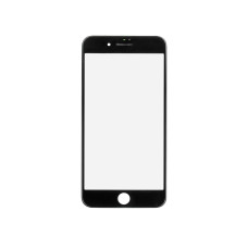 Стекло корпуса с рамкой для Apple iPhone 7, black, (ОРИГИНАЛ)