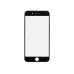 Стекло корпуса с рамкой для Apple iPhone 7, black, (ОРИГИНАЛ)