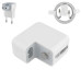 Оригинальный блок питания для ноутбука APPLE TYPE-C 30W, white (с кабелем!) (A1882)