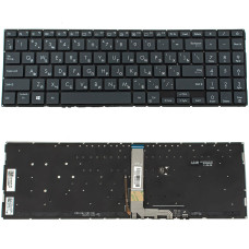 Клавиатура для ноутбука ASUS (UX535 series) rus, black, без фрейма, подсветка клавиш