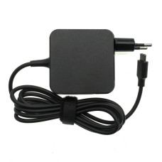 Квадратний мережевий блок живлення (зарядний адаптер) для ноутбука Type‑C USB‑C 45W, чорний
