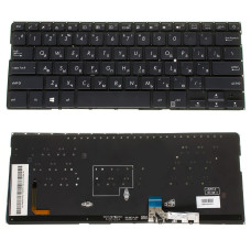 Клавиатура для ноутбука ASUS (UX331 series) rus, black, без фрейма, подсветка клавиш