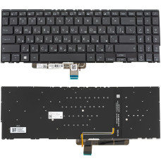 Клавиатура для ноутбука ASUS (UX564 series) rus, black, без фрейма, подсветка клавиш