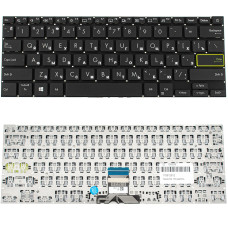 Клавиатура для ноутбука ASUS (E210 series) rus, black, без фрейма