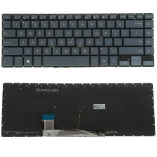 Клавиатура для ноутбука ASUS (W700 series) eng, black, без фрейма, подсветка клавиш