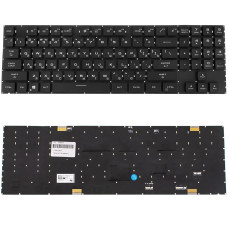 Клавиатура для ноутбука ASUS (G733 series) rus, black, без фрейма, подсветка клавиш (Per key) (2021)