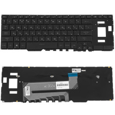 Клавиатура для ноутбука ASUS (GX551 series) rus, black, без фрейма, подсветка клавиш