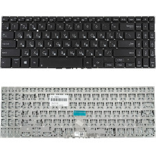 Клавиатура для ноутбука ASUS (B1500 series) rus, black, без фрейма