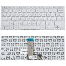 Клавиатура для ноутбука ASUS (X412 series) rus, silver, без фрейма