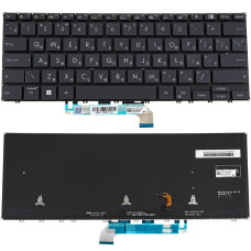 Клавиатура для ноутбука ASUS (B3302 series) rus, black, без фрейма