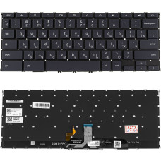 Клавиатура для ноутбука ASUS (CX9400 series) rus, black, без фрейма, подсветка клавиш