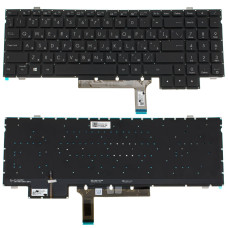 Клавиатура для ноутбука ASUS (H7600 series) rus, black, без фрейма, подсветка клавиш