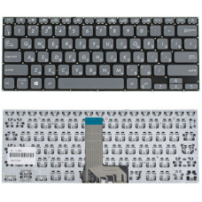Клавиатура для ноутбука ASUS (X409 series) rus, gray, без фрейма