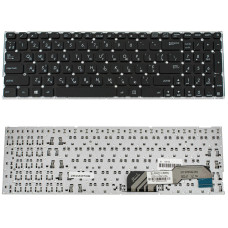Клавиатура для ноутбука ASUS (X541 series) ukr, black, без фрейма