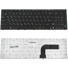Клавіатура для ноутбуків ASUS A52, K52, X54, N53, N61, N73, N90, P53, X54, X55, X61 — українська розкладка, чорна (версія K52)