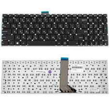 Клавиатура для ноутбука ASUS (X502, X551, X553, X555, S500, TP550) ukr, black, без фрейма, с креплениями